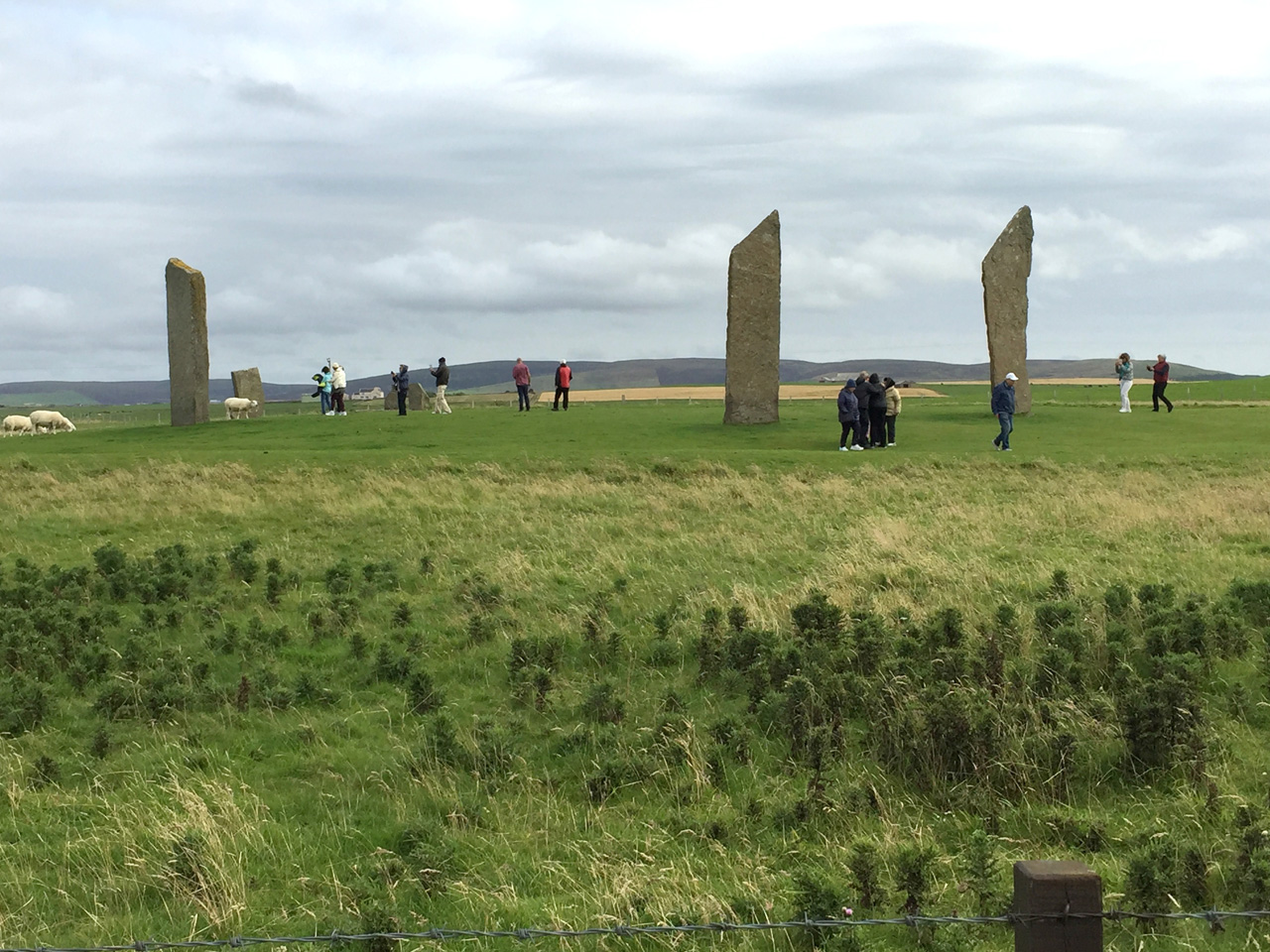 Standing Stones of Stenness on Orkney.